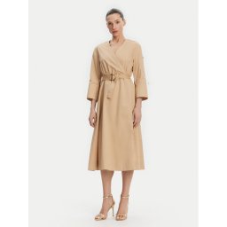 Liu Jo Ежедневна рокля WA5170 T4390 Бежов Regular Fit