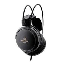 Слушалки Audio-Technica ATH-A550Z, 3.5mm жак, 53mm говорители, 5 - 35 000 Hz честотен диапазон, 40 ohms, черни