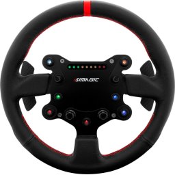SIMAGIC GT‑Style GTS Steering Wheel for GT Simulation, suede finish