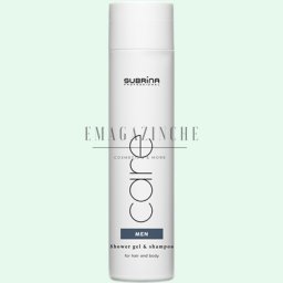 Subrina Professional Подхранващ и почистващ шампоан-душ гел 2 в 1 250 мл. Care Men Shower Gel & Shampoo