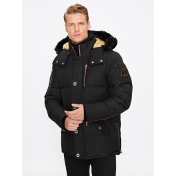 Moose Knuckles Пухено яке Gold 3Q Jacket Sharling M32MJ128GS Черен Regular Fit