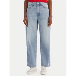 Calvin Klein Jeans Дънки Eu Barrel LV047E628G Син Barrel Fit
