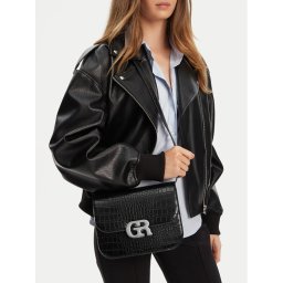 Gino Rossi Дамска чанта CEO-LINA-KQ44-CROCCO Черен