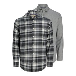 Jack & Jones Комплект ризи Blubarkley 12294328 Сив Regular Fit