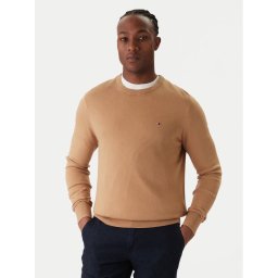 Tommy Hilfiger Пуловер MW0MW28046 Бежов Regular Fit