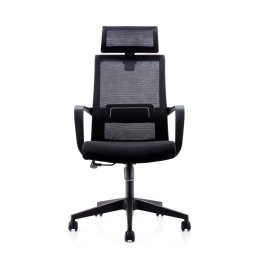 Директорски стол RFG Smart HB, дамаска и меш, Tilt механизъм