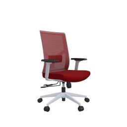 Ергономичен стол RFG Snow W, дамаска и меш, Multi-function м
