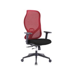 Ергономичен стол RFG STAR HB, дамаска и меш, Synchronous мех