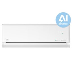 Инверторен климатик Midea Solstice Matte White AI EZ-12RD6-I/EZ-12RD6H-O, 12 000 BTU, Клас А+++/A++, 20 dB, Фреон R32