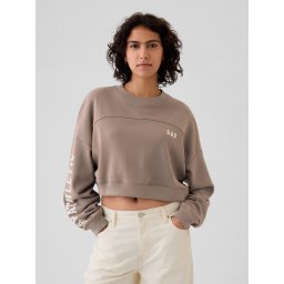 GAP Crop sweatshirt with logo - Women's