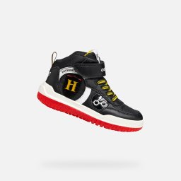 Black boys' sneakers Geox Buzzerlight Harry Potter - Boys