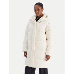 Tommy Hilfiger Пухено яке Modern WW0WW46535 Екрю Regular Fit