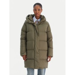 Tommy Hilfiger Пухено яке Modern WW0WW46535 Зелен Regular Fit