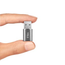 Адаптер OTG ttec USB-A -Type-C 3.0 OTG Converter - Черен
