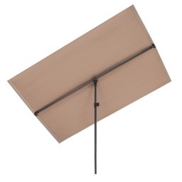 Blumfeldt Flex-Shade XL, чадър, 150 х 210 см, полиестер, UV 50, сивокафяв (HMD1-Flex-Shade XL-T)