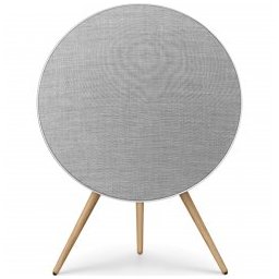 Beosound A9 5th Gen Natural Aluminium cover by Kvadrat