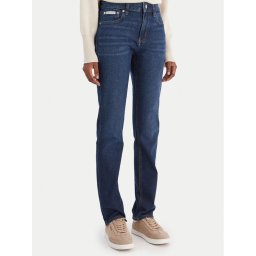Calvin Klein Jeans Дънки Mid Rise Slim Blue Orbit LV047C778G Син Slim Fit