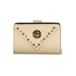 LAURA BIAGIOTTI WOMEN'S BEIGE WALLET