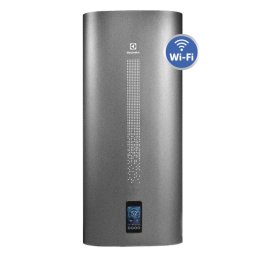Мултипозиционен бойлер Electrolux EWH 80 SI SE, 65л, 2КW, Сух нагревател, Wi-Fi, Сив