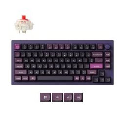 Keyboard Q1 MAX Jupiter Red Switch Purple