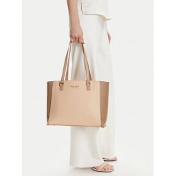 Nine West Дамска чанта CEO-Midtown Maven-LX9844 Бежов