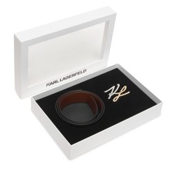 Дамски колан KARL LAGERFELD B1W33044 Черен