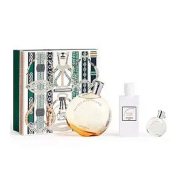 Hermes Eau des Merveilles EDT 100 + Body Lotion 80 + EDT 7.5 комплект жени