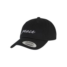 Peace Dad Cap Black