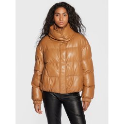 Patrizia Pepe Яке от имитация на кожа 2O0022/E005-B746 Кафяв Regular Fit