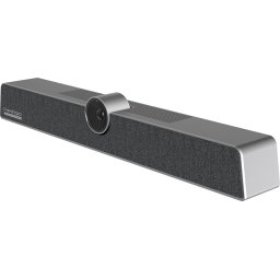 Prestigio Solutions VCS Collaboration Bar Alpha: UHD, 12MP, 6 mic, 12m (Range), Connection via USB Type-C or AUX