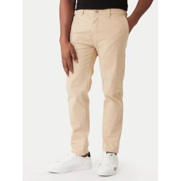 Guess Jeans Чино панталони M4YB33 WGB5A Бежов Regular Fit