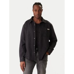 Calvin Klein Jeans дънкова риза Classic LV04RD765G Черен Relaxed Fit