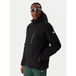 Quiksilver Сноуборд яке Titano JK EQYTJ03513 Черен Relaxed Fit