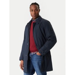 Tommy Hilfiger Преходно палто MW0MW42569 Тъмносин Regular Fit