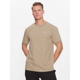 Guess Тишърт Marshall Z2YI05 J1314 Бежов Regular Fit