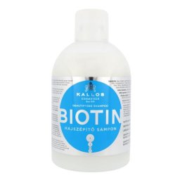 Kallos Cosmetics Biotin 1000 ml шампоан за фини и бавнорастящи коси за жени