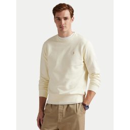 Polo Ralph Lauren Суитшърт 710916689003 Екрю Regular Fit