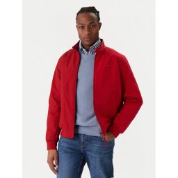 Tommy Hilfiger Преходно яке Harrington MW0MW37647 Червен Regular Fit