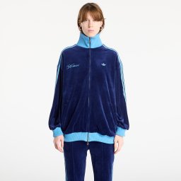Суитшърт adidas By Avavav Velour Track Top Dark Blue M