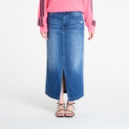 Пола adidas Adicolor 3-Stripes Denim Pencil Skirt Indigo Denim S/36