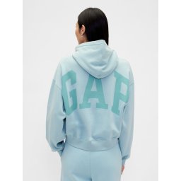Къс суитшърт с лого на GAP