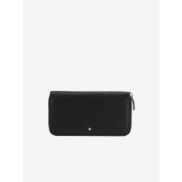 Black Women's Leather Wallet Geox