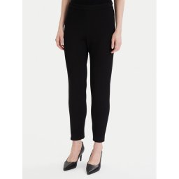 Boss Текстилни панталони Tapiah 50490037 Черен Regular Fit