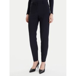 Boss Текстилни панталони 50490051 Тъмносин Regular Fit