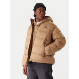 adidas Пухено яке Tonal JX4121 Бежов Regular Fit