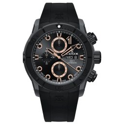 EDOX CO-1 Carbon Chrono Automatic 01125-CCN-NR - Мъжки часовник