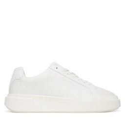 Сникърси Calvin Klein Chunky Cupsole Laceup Lth Bt Aop YW0YW02036 Бял
