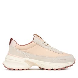 Сникърси Calvin Klein Hike Runner Mg Nylon Mix YW0YW02075 Розов