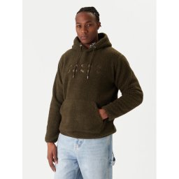 Jack & Jones Суитшърт Flare Teddy 12285678 Зелен Relaxed Fit