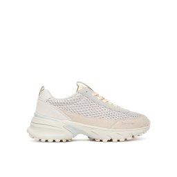 Calvin Klein Сникърси Hike Runner Lace Up Techmix YW0YW02030 Екрю